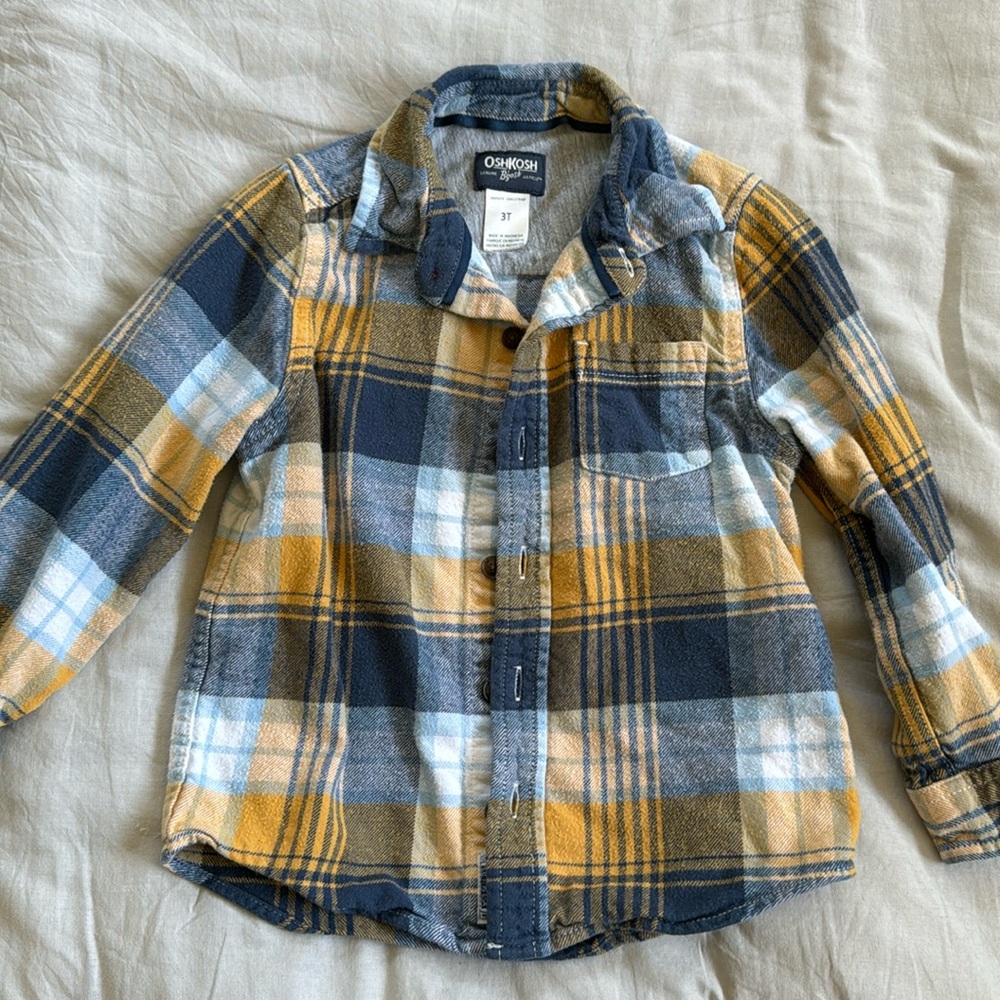 Oshkosh 3T flannel